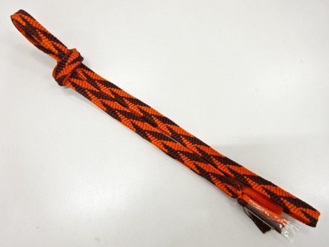 JAPANESE HAND-TIED OBIJIME CORD / UNUSED / SILK